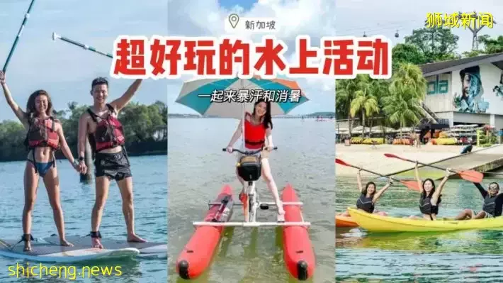 盘点新加坡超好玩的水上活动！即使不会游泳也可以体验~一起暴汗一起消暑
