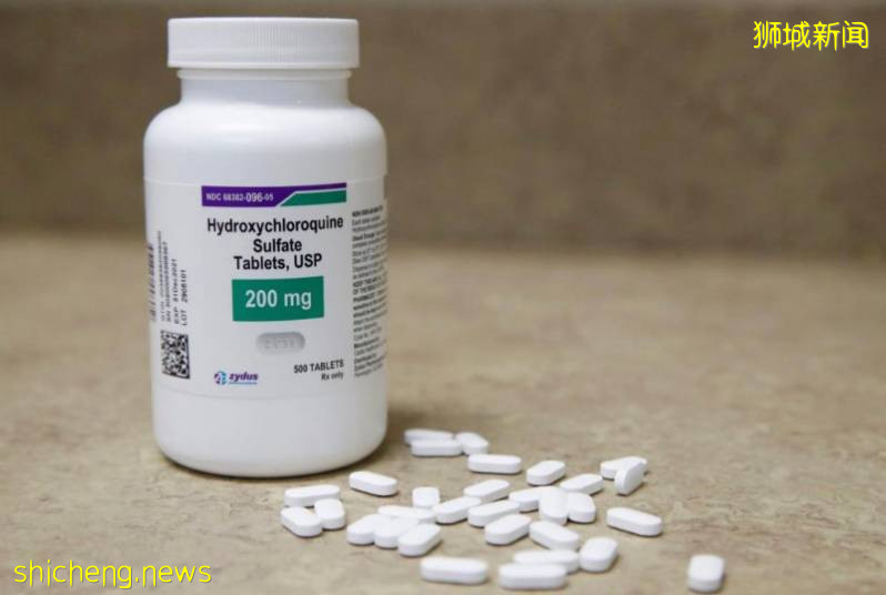新加坡國家傳染病中心表示:不會使用羟氯喹治新冠肺炎!