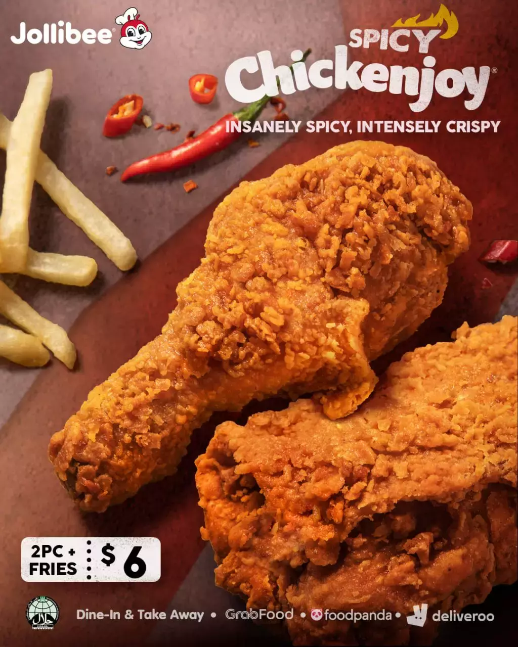 Jollibee在Bugis黄金地段开设新店,美味的炸鸡离你更近啦