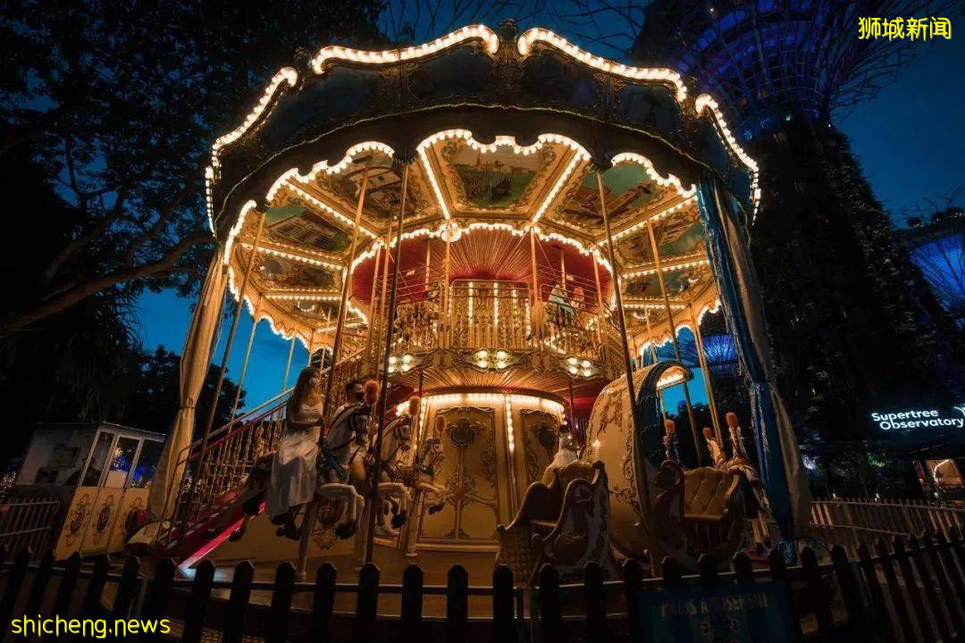 美輪美奂！新加坡聖誕仙境回歸，星光大道、熱帶雪、嘉年華