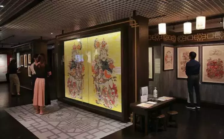 刻画华人传统习俗转变！新加坡晚晴园特展“说年画”