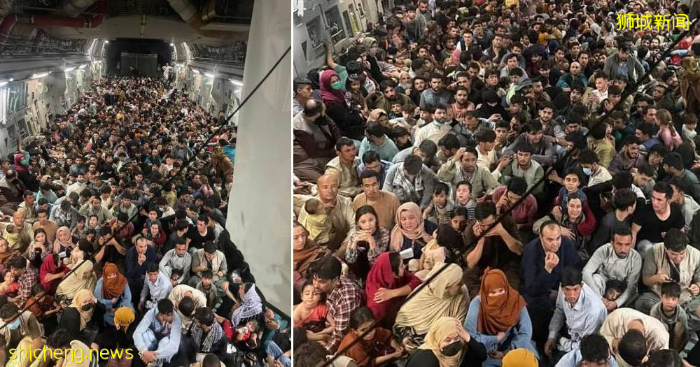 塔利班占领阿富汗,可能影响新加坡?!总理夫人转发军机内部照片