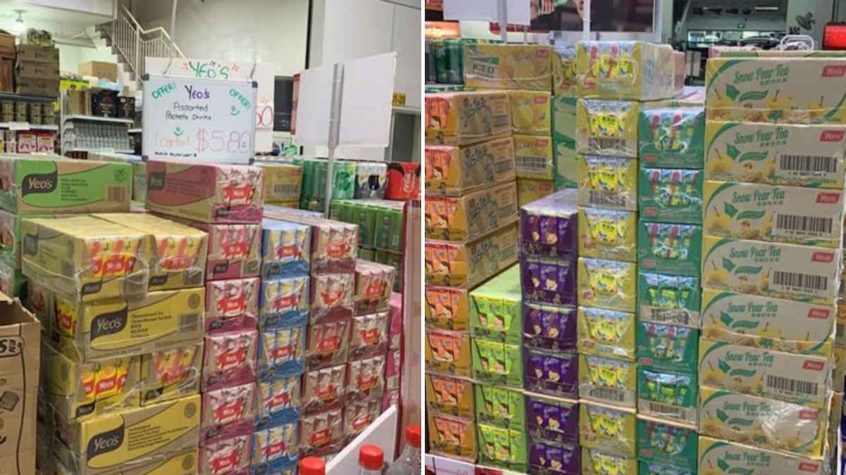 Pokka, Marigold还有Yeo’s在做促销啦！一箱只要$5.80 (全岛最便宜)