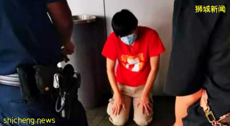 早知如此何必當初!紅衣男子偷拍被抓後跪地求饒