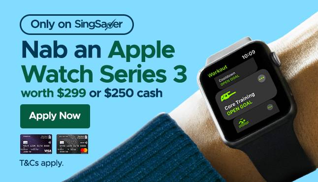 新加坡3月信用卡申請獎勵全彙總！六大銀行全參與！ 蘋果、Dyson熱門商品免費領、S$350現金返現都來啦