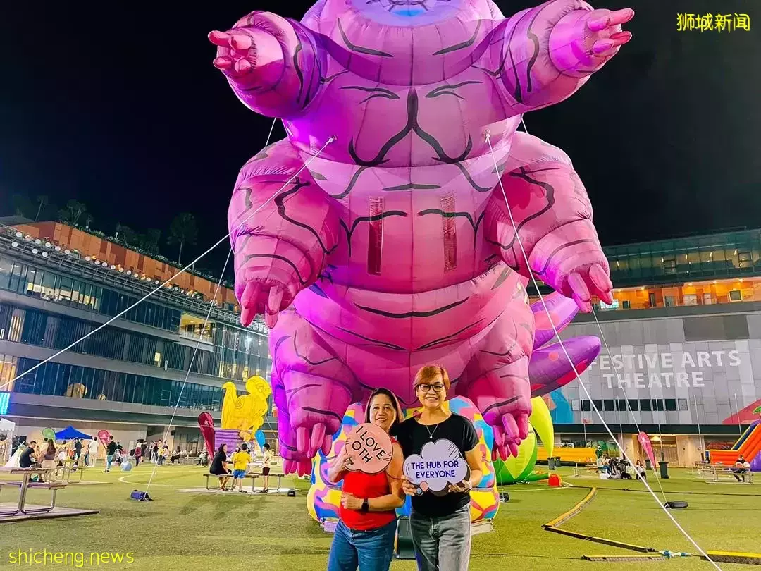 同時打卡兩個奇幻嘉年華！巨大創意氣球、超多玩樂設施，就在Our Tampines Hub