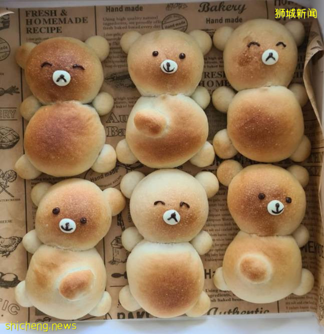 这也太可爱了吧,宏茂桥面包店的面包这么可爱你舍得吃吗