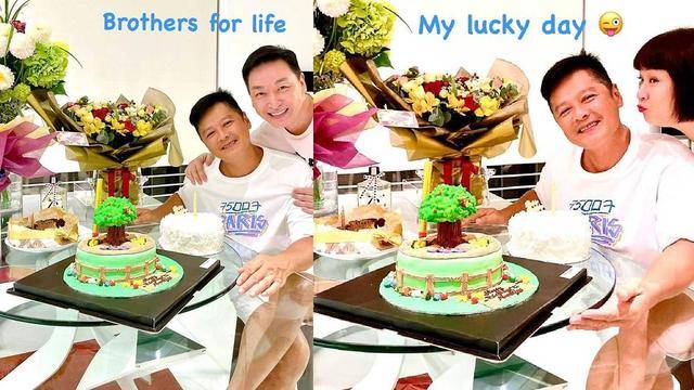 新加坡一哥一姐同框!56歲李南星仍帥氣,55歲陳莉萍發福難辨