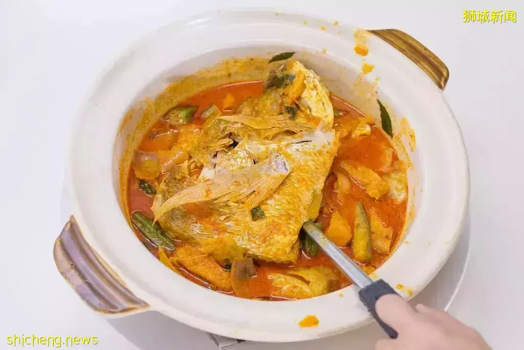 新鲜热辣的咖喱鱼头,南洋美食第一天团成员