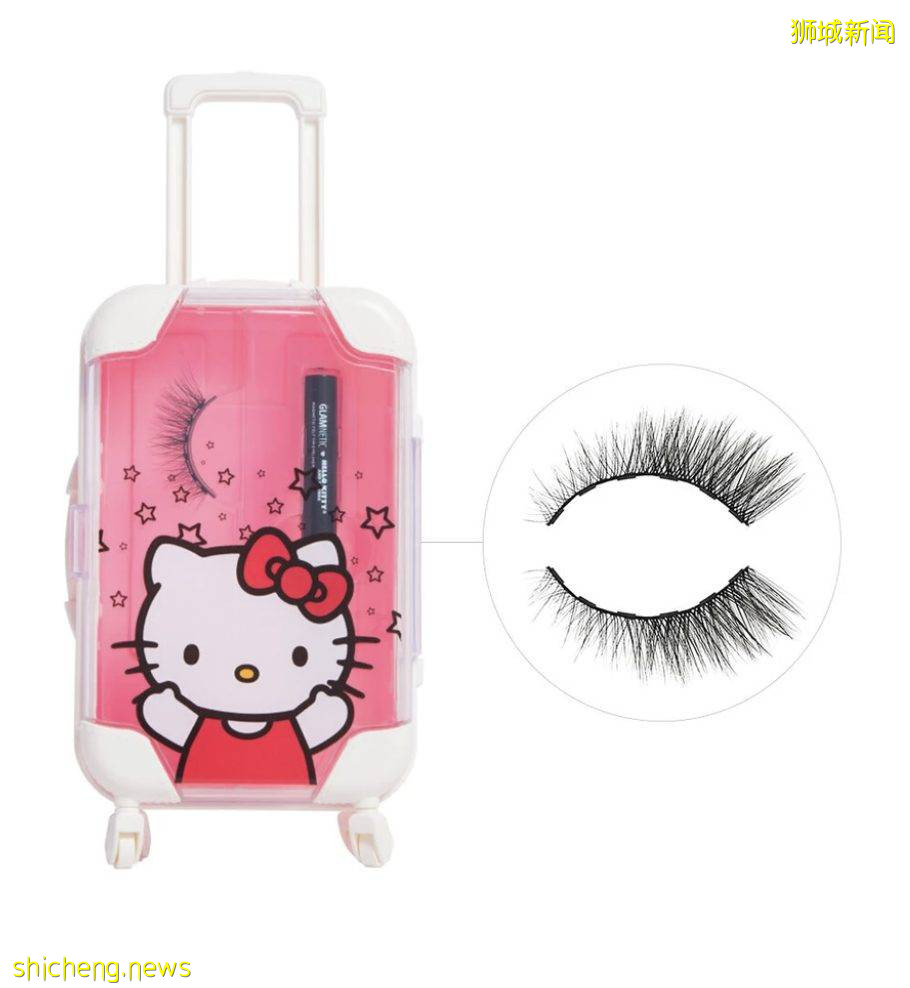 轻松打造漫画同款眼妆！Hello Kitty联名款眼线+眼睫毛超萌套装现已发售