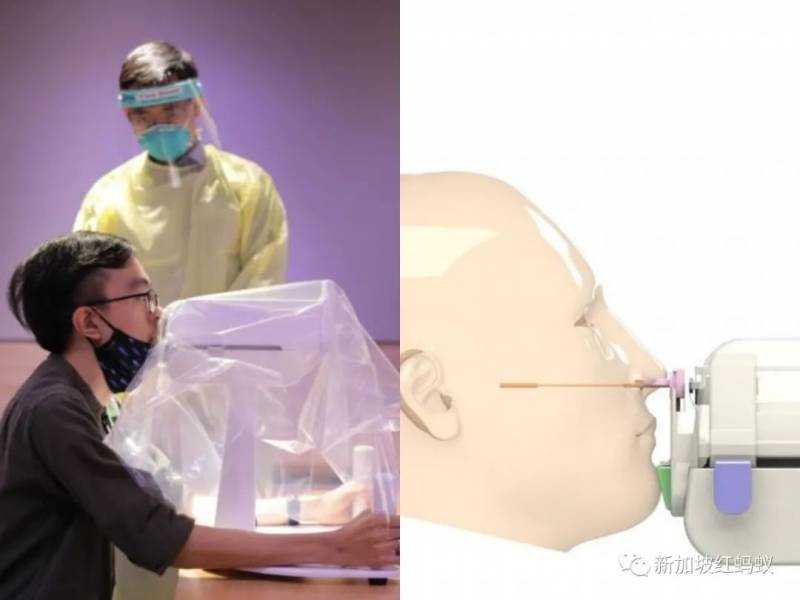 让机器人进行鼻腔拭子检测更舒适？　网民：看了示意图觉得更难受