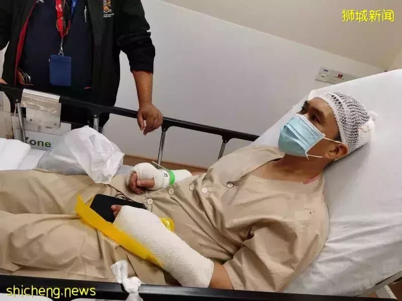 抢生意惹祸? 摊贩遭棍袭 螺钉插头缝9针