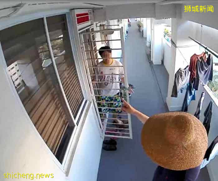 扮“幽灵”骚扰居民 男子怪行遭电眼拍下 