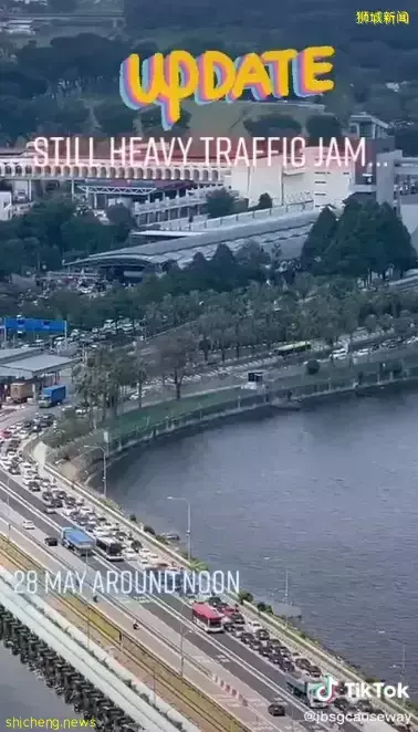 進入6月學校假期 新柔長堤周末再現車龍