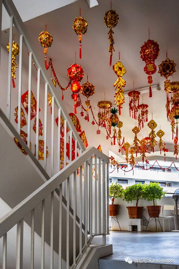 牛车水算啥?看这组屋的春节装饰,牛年要不旺都难