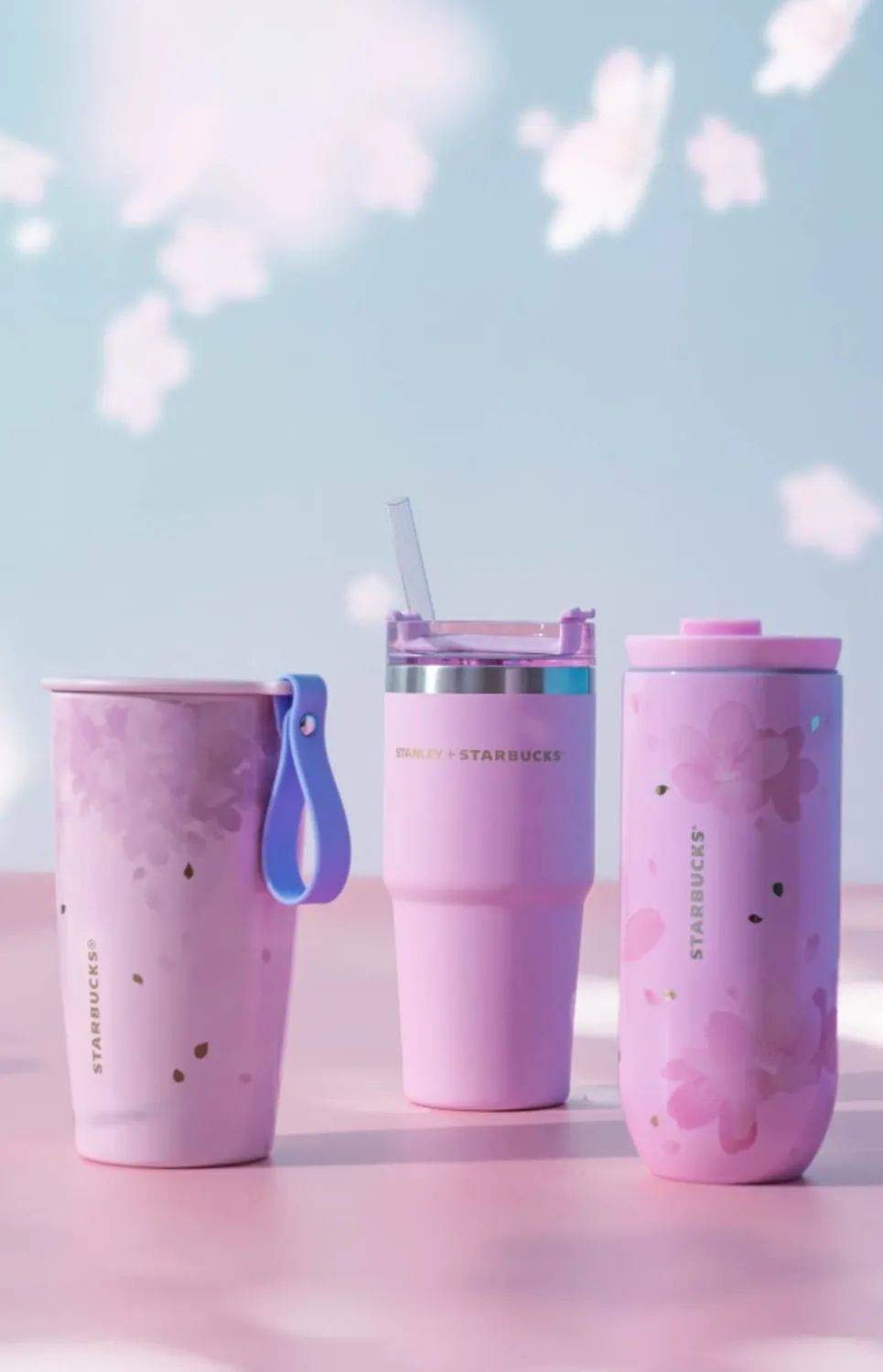 Starbucks让你手捧樱花,温暖如春