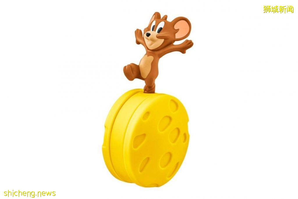 麦当劳推出TOM&JERRY Happy Meal玩具!童年回忆杀,快来收集哇