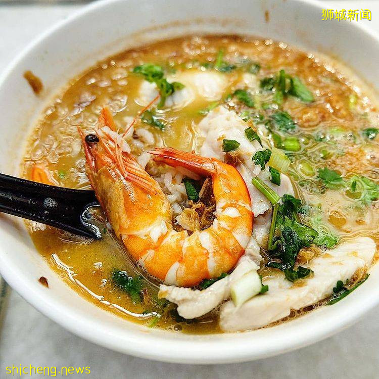 搜罗新加坡7大美味泡饭😏汤头鲜甜+米饭香脆+丰富配料、吃完一大碗超有饱足感