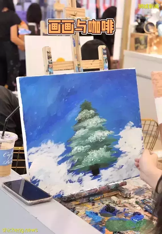 穿越了!边画画边喝咖啡,在新加坡体验欧洲艺术High Tea