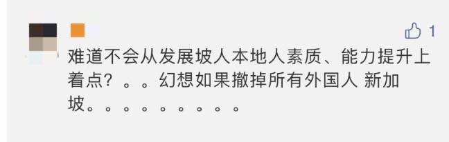 外媒：新加坡對外國人關門了！新加坡網友：我們可以做所有工作