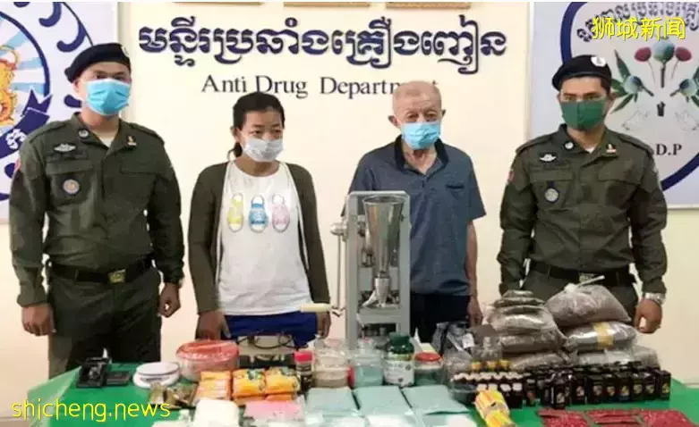 現實版絕命毒師！這個新加坡男子在柬埔寨制毒24公斤