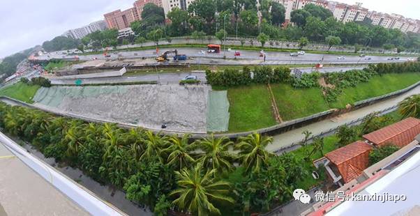 新加坡周末豪雨再下30小时,创30年记录!道路修成8天后二次倾泻