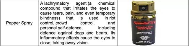 带防狼喷雾、玩具枪上街!你违法啦
