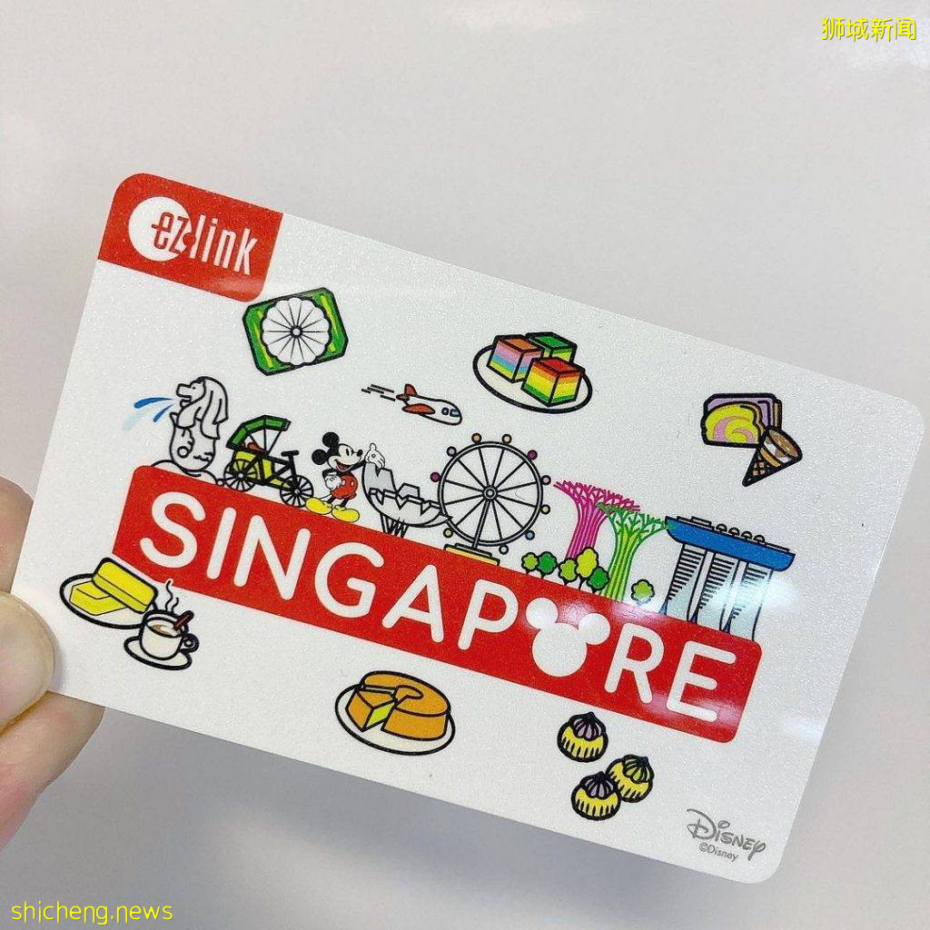 EZ Link特別推出米奇老鼠限定卡🙌全島熱賣中、售價$12💰Mickey Loves SG帶你玩遍新加坡🇸🇬