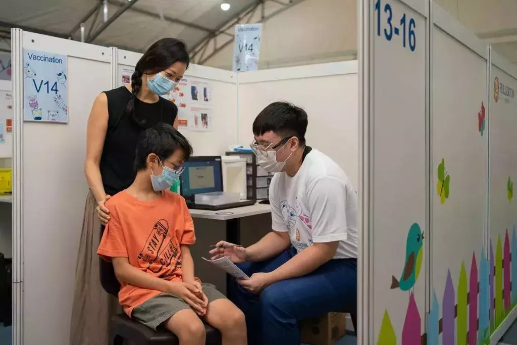 两万名新加坡孩童已接种首剂疫苗