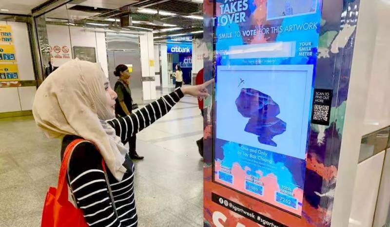 新加坡艺术周2020，AI发现“微笑”