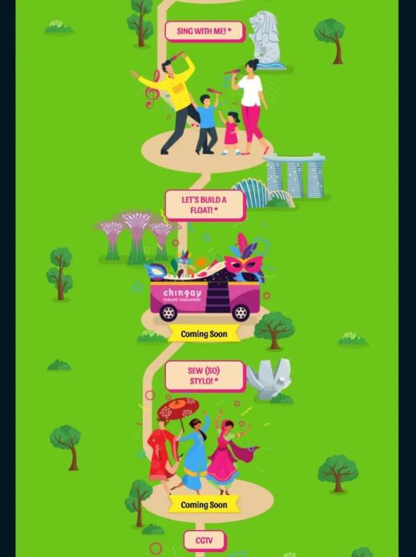 2021年新加坡妝藝大遊行49年來首次線上舉行!主題“希望之光”