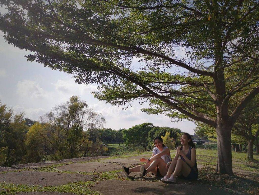 打卡新发现👉碧山宏茂桥公园📍自然景观+莲花池塘+湖畔舞台,遛狗散步不忘拍拍照💕