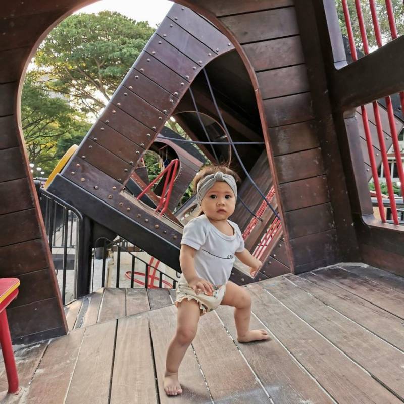 新加坡特色主題遊樂場🎠“Tiong Bahru Park”傾斜大火車、高空滑索、 沙灘遊樂場🤩 免費開放