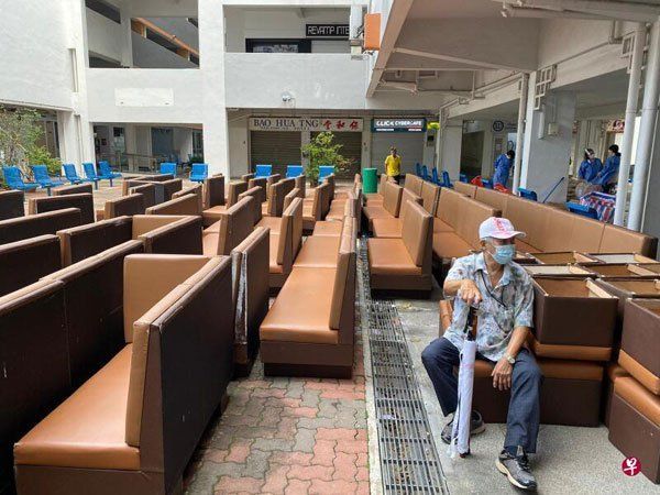 ◤新国CCB◢夜店开不了 沙发捐弱势老人