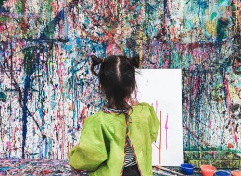 人人都是毕加索！！一起来看看新加坡首家泼水彩画室