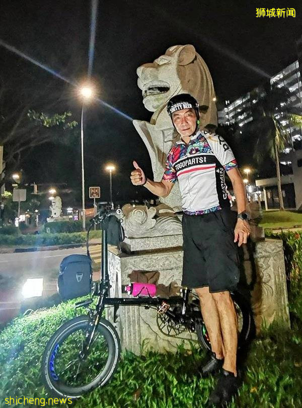 賀新加坡國慶 騎車77公裏拼獅頭