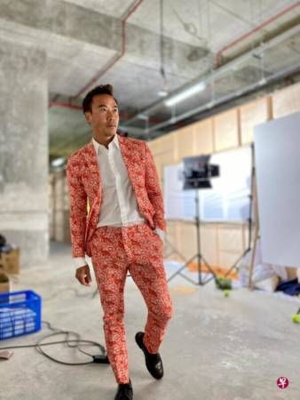 返獅城演新戲 吳振天展型男魅力