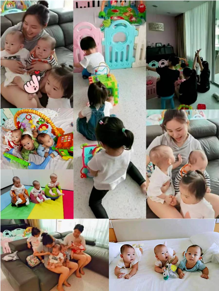 “3000万分之一的幸运!我成为了新加坡龙凤3胞胎的妈妈!”