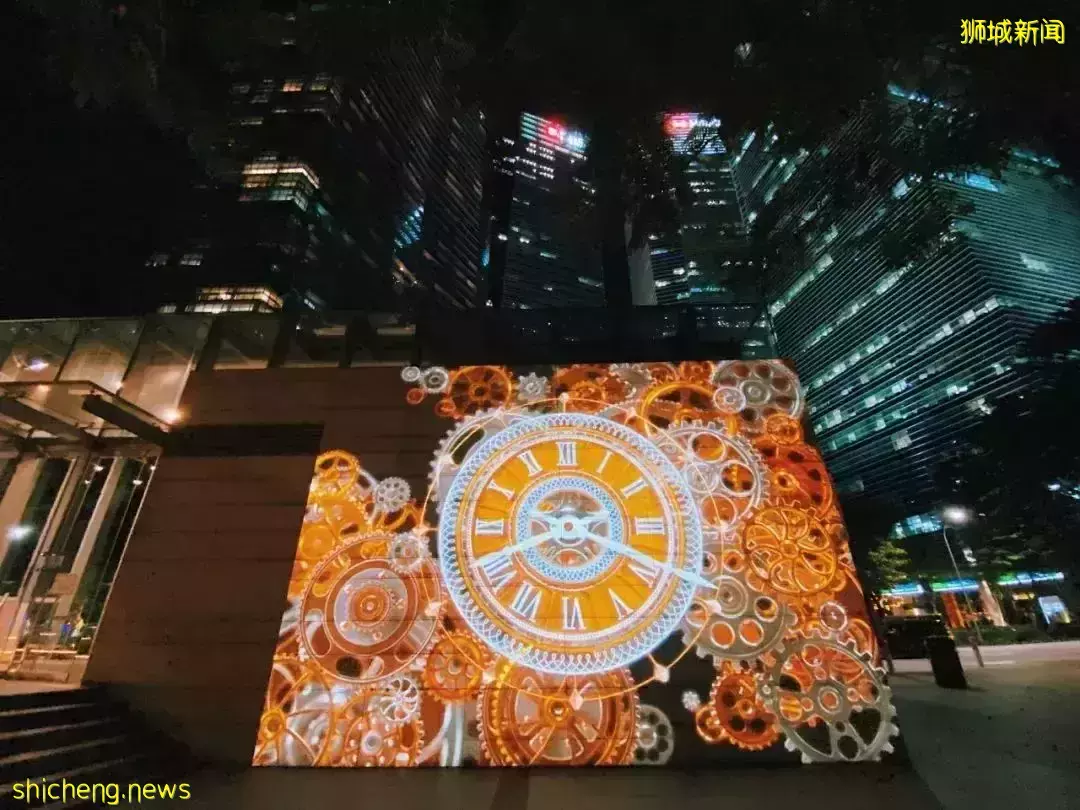 漫天星河灑落人間，新加坡濱海灣超美跨年燈展