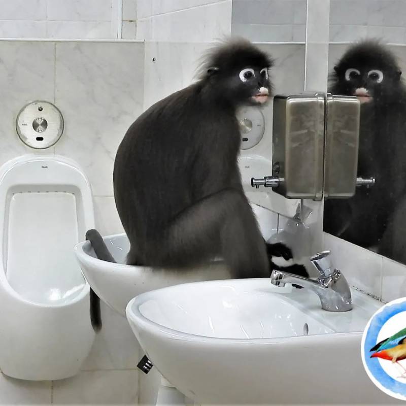 “惊!我在新加坡上厕所,竟然遇到了ta,差点吓尿!”