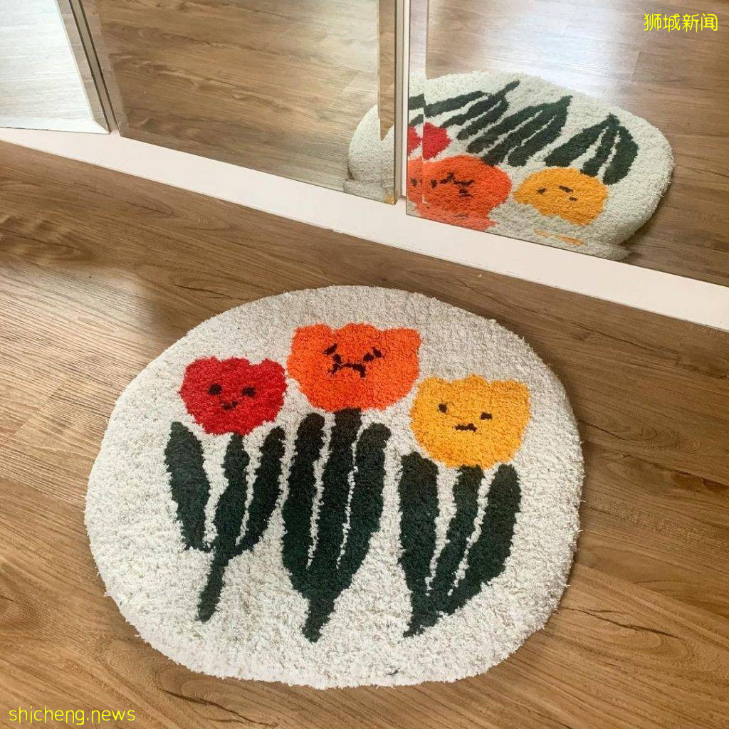“Tuft Club”新加坡首家簇绒地毯工作室!花色丰富、好看耐用,制作专属你的作品💕