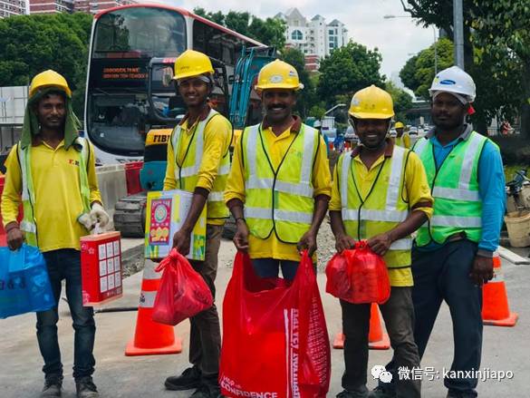 这群人收集年货,捐给客工同庆春节