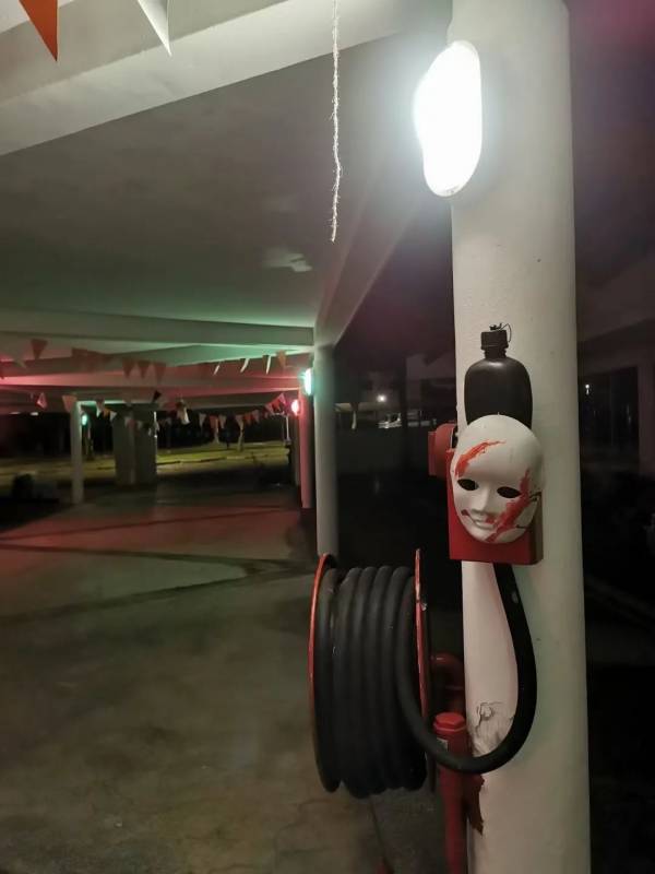 萬聖節夜晚在 NTU 走了一圈兒,我差點兒嚇出心髒病