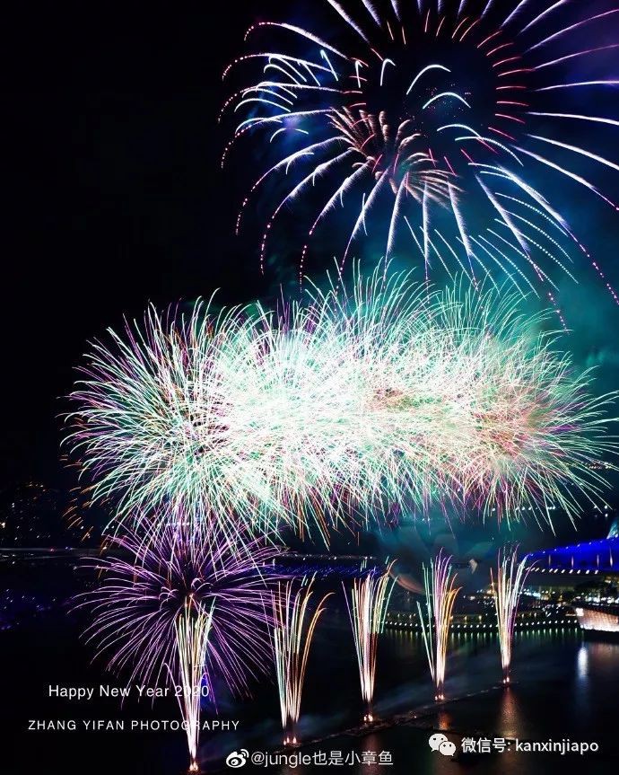 超酷炫！2020跨年烟火，无人机方阵，灯光秀照亮新加坡