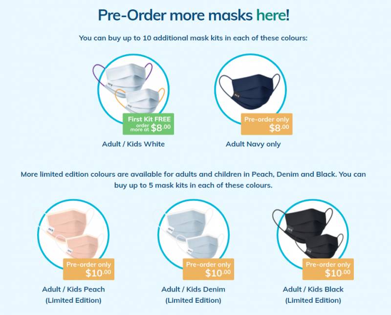 【免費口罩】9月21日至10月4日間，擁有本地住址的居民可以領取