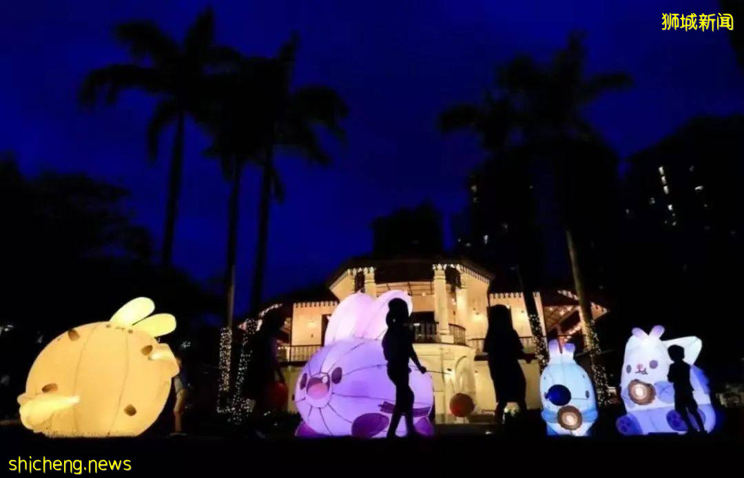 玉兔”到“濱海花園慶中秋”活動現場,燈籠知識問答搶門票啦