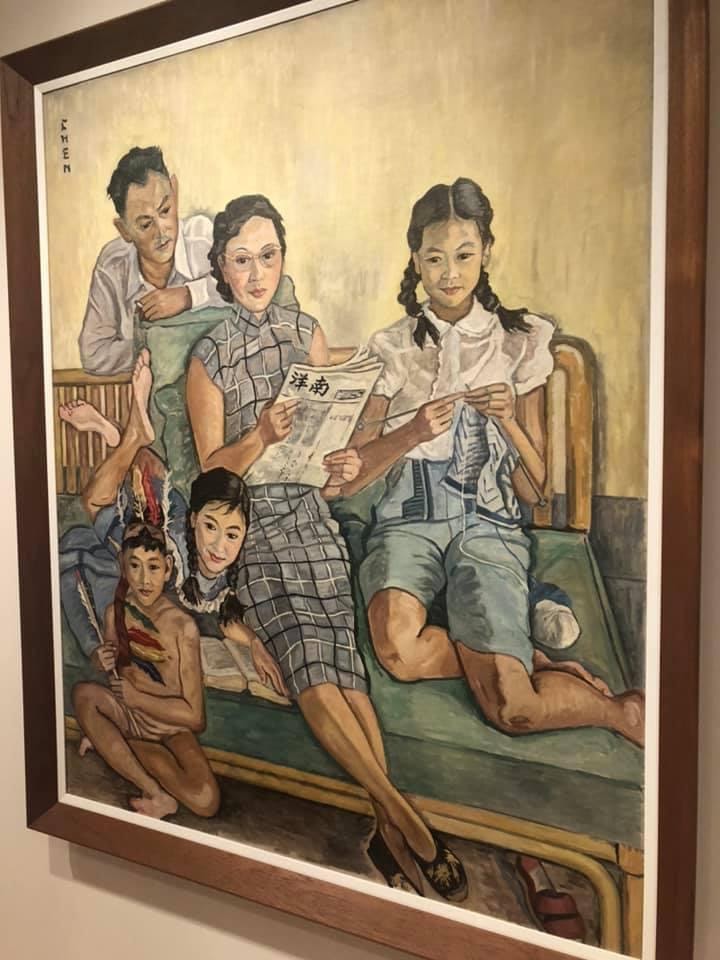 起码也该写上画家的华文名