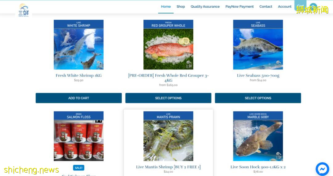 最全整理!新加坡9家订海鲜网站,甜虾、生蚝、海胆、日本扇贝