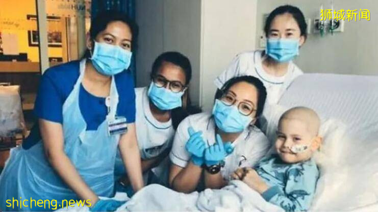 暖心！来新加坡治疗的癌症男孩终于康复回国了