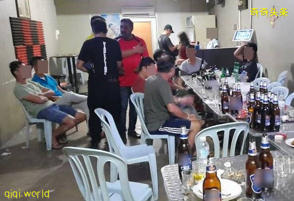 ◤行动管制◢ 饮酒唱歌代价大 9男女罚1000 